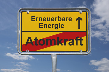 Ende Atomkraft, Anfang Erneuerbare Energie 
