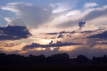 Ciel nuageux d'Ariège