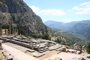Fototapeta na wymiar Delphi