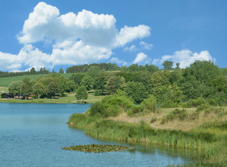 der Freilinger See bei Blankenheim in der Eifel,Nordrhein-Westfalen,Deutschland