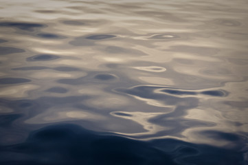 Water surface in cold grey tone