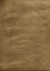 Steampunk vintage paper canvas background, grunge dirty texture 