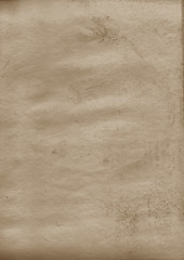 Fototapeta premium Vintage steampunk background, old torn tattered canvas paper