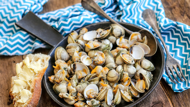 entr&eacute;e froide de coques nature 5