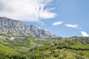 Fototapeta na wymiar Amazing Croatian Mountains
