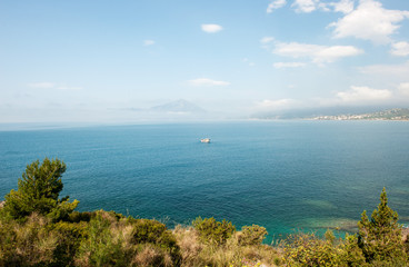 Sapri, Golfo di Policastro, Wanderweg Apprezzamo l'asino, Parco Nazionale di Cilento, Provinz...