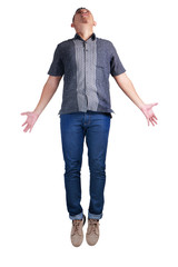 Levitation, Young Man Flying