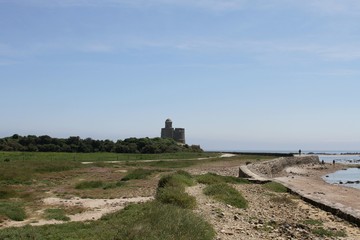 L'île de Tatihou et les fortifications de Vauban dans le cotentin,Manche,Normandie,