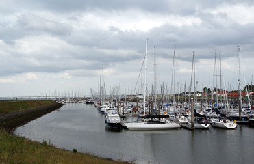 Clouds over Marina