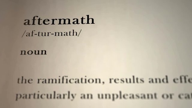 Aftermath Definition