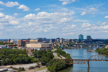 Scenics of Knoxville Tennessee - obrazy, fototapety, plakaty
