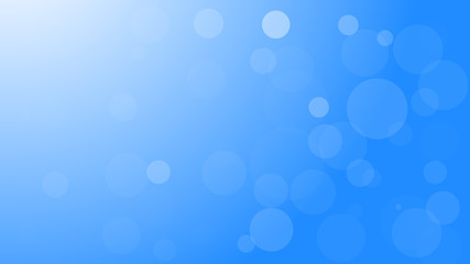 Vector abstract blue bokeh light background © angyee