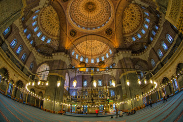 Fototapeta na wymiar Istanbul - Blue Mosque, Sultan Ahmed Mosque.