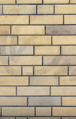 Obraz premium old orange clincker wall