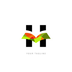 H Initial Logo Education design Concept or Template.