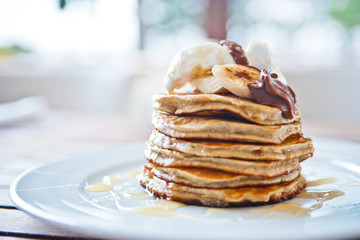 Банановые блинчики / Banana pancakes