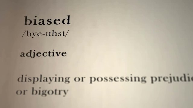 Biased Definition