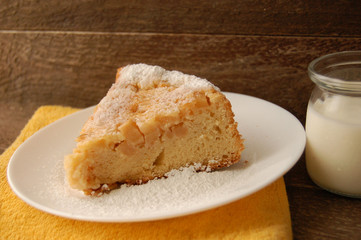 Homemade Organic Apple Pie Dessert