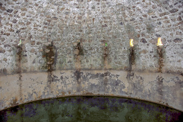 Bodrum, Turkey, 25 October 2010: Old Water Tank