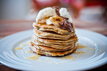 Банановые блинчики / Banana pancakes
