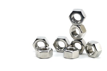 Stainless steel nut for mechanical work