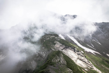 Mountain in the mist