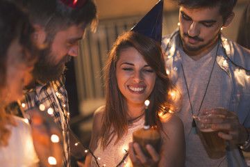 Celebrating birthday