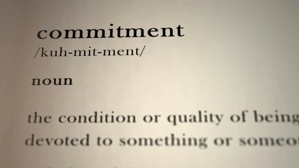 Commitment Definition
