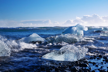 Jökulsárlón Ice Beach