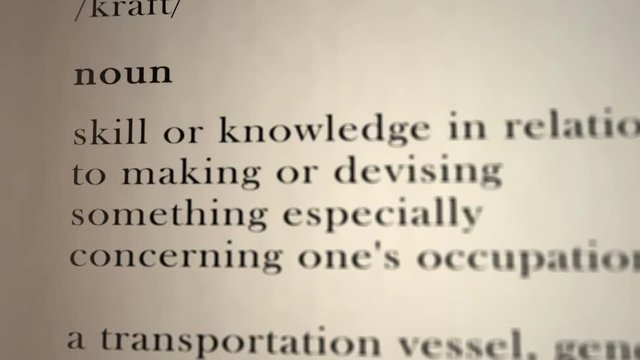 Craft Definition