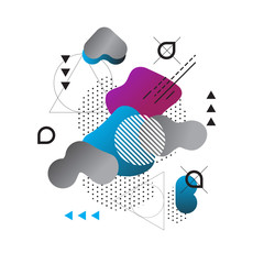 ABSTRACT MODERN TEMPLATE BACKGROUND. GEOMETRIC ELEMENT. DIVERSE PATTERN