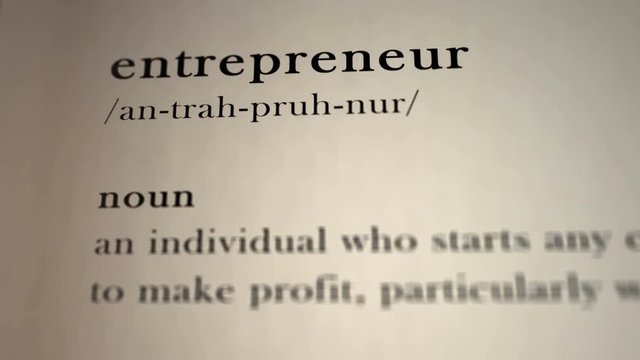 Entrepreneur Definition