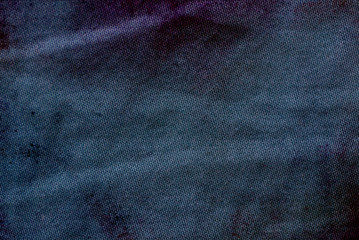 Navy blue grunge fabric texture