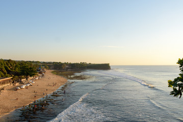 Beautiful beach in Bali, Indonesia