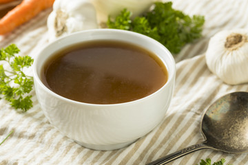 Homemade Organic Beef Bone Broth