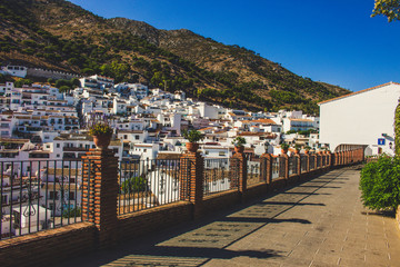 Street. A street in the city of Mijas. Costa del Sol, Andalusia, Spain.