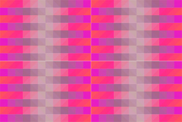Striped pattern background, vibrant, colorful and super bright. Colors shades: pink, orange, raspberry, fuchsia, purple,  grey.