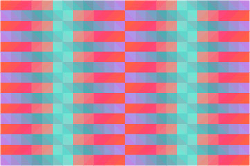 Striped pattern background, vibrant, colorful and super bright. Colors shades: pink, orange, raspberry, fuchsia, purple,  aquamarine, grey, light blue.