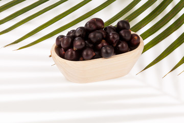 Acai amazonian fruit (Euterpe oleracea)