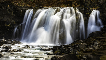 Fototapeta na wymiar Waterfall in Iceland