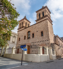Fototapeta na wymiar Jesuit Church of the Society of Jesus (Iglesia de la Compania de Jesus) at Manzana Jesuitica block - Cordoba, Argentina