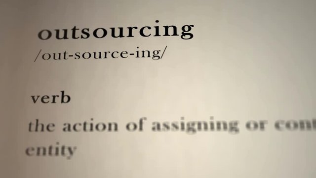 Outsourcing Definition