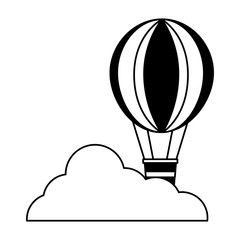 hot air balloon recreation cloud