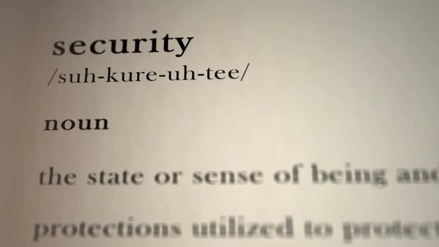 Security Definition