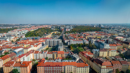 Fototapeta na wymiar Aerial View - Prague