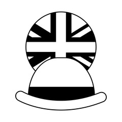 map great britain with bus icon