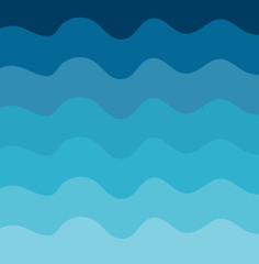 Fototapeta premium Vector Waves Background