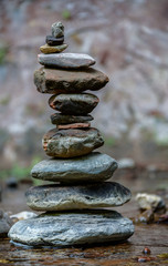 Fototapeta na wymiar Zen and Balance in Nature