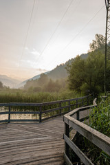 Obraz premium Lago d'Ampola, Italy