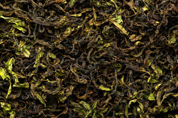 Drying and fermentation of tea willow